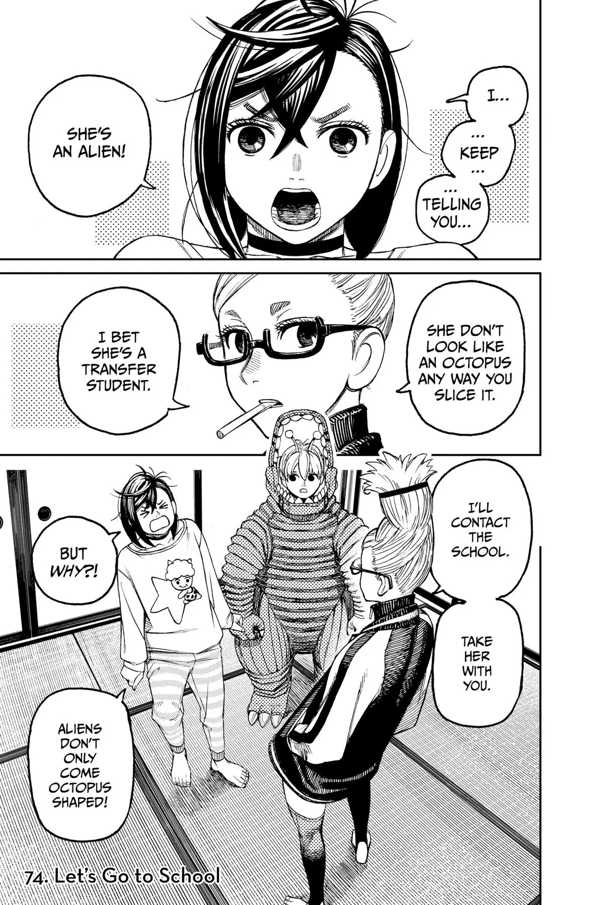 Read Dandadan - Chapter 74 - w4.readdandadan.org | Image 1