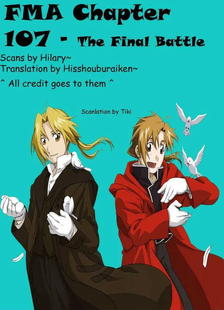 Fullmetal Alchemist Chapter 107