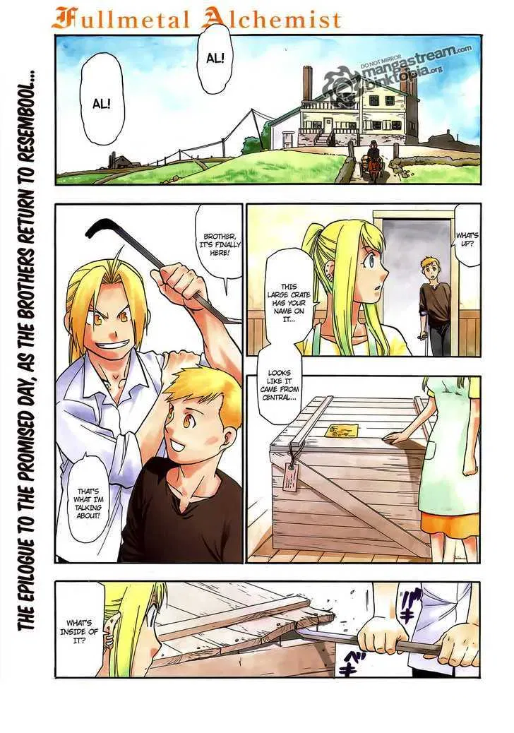 Fullmetal Alchemist Chapter 108.5