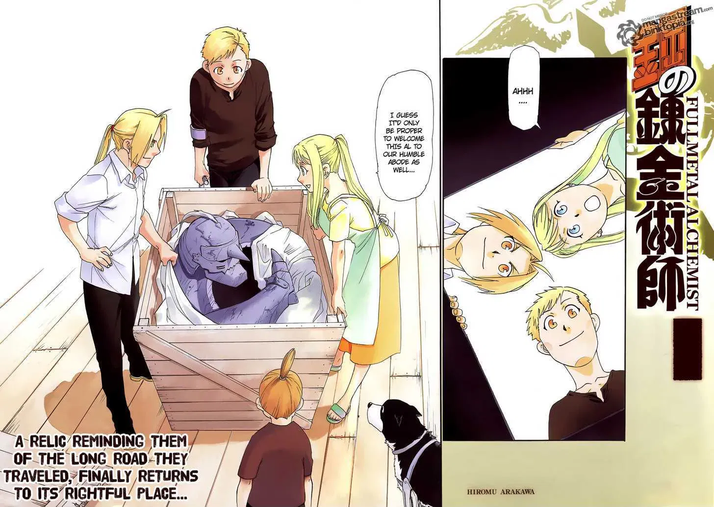 Fullmetal Alchemist Chapter 108.5