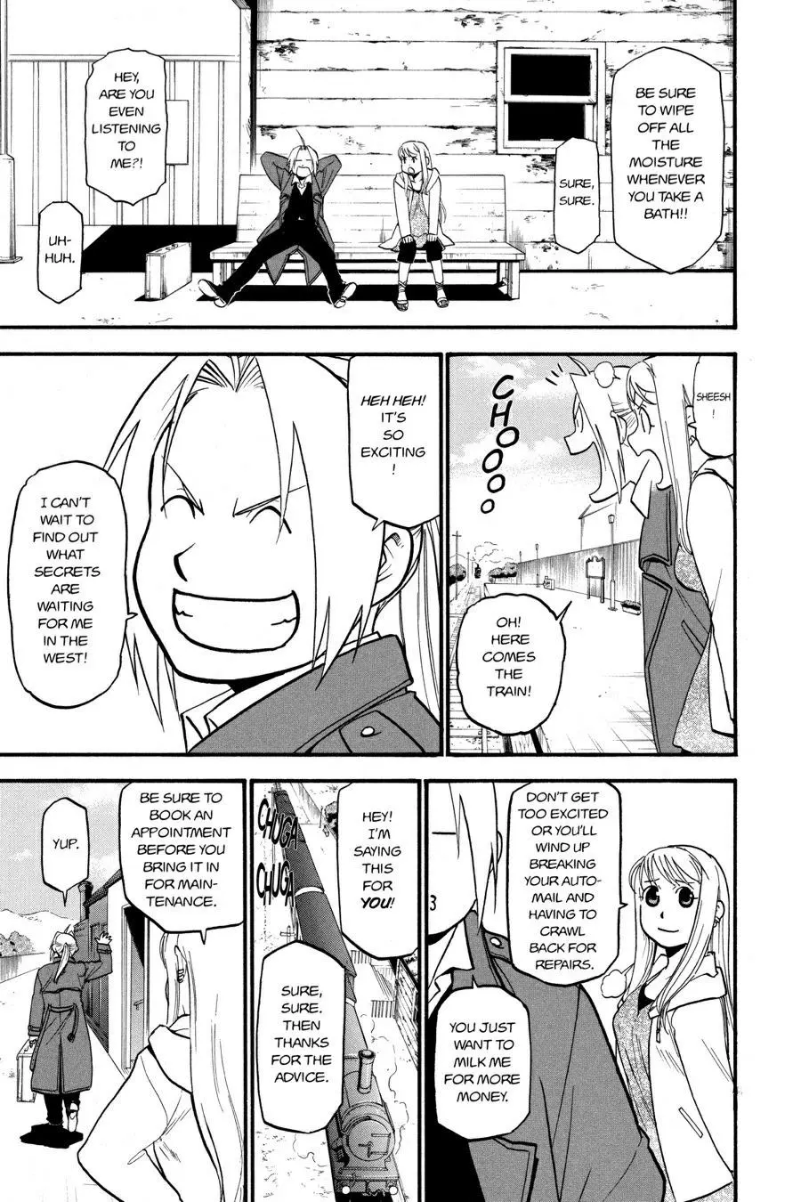 Read Fullmetal Alchemist - Chapter 108 - w6.fullmetalalchemistmnag.com | Image 99