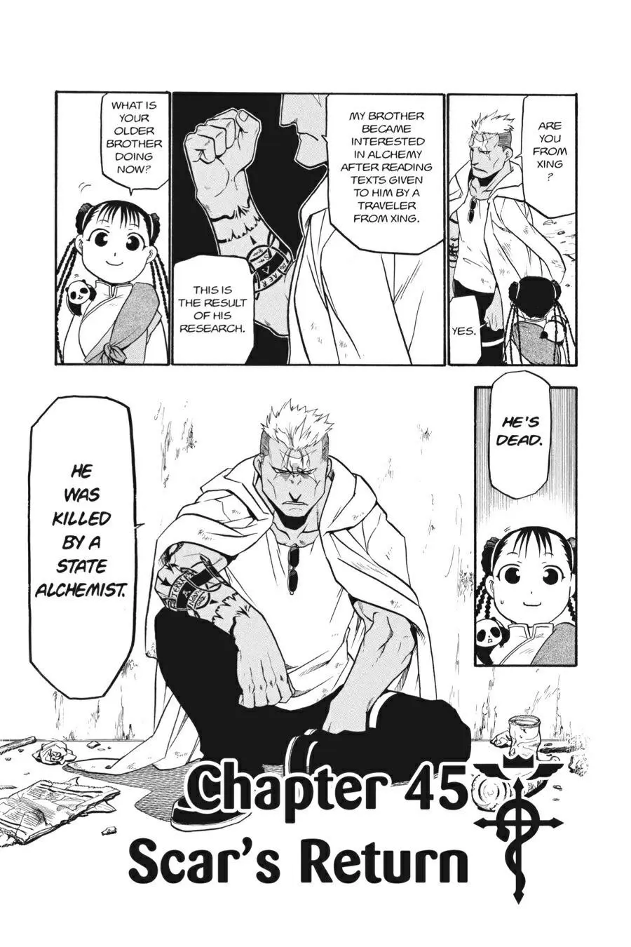 Fullmetal Alchemist Chapter 45