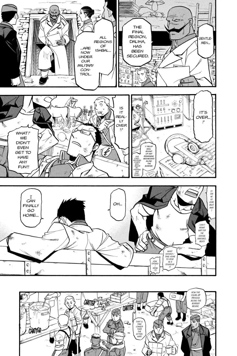 Fullmetal Alchemist Chapter 61