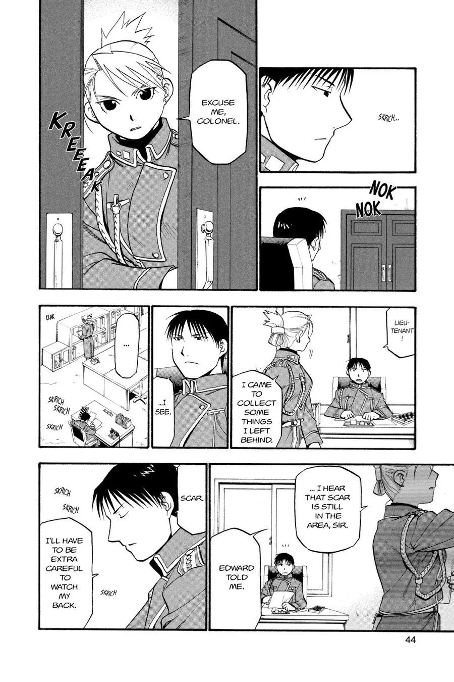 Fullmetal Alchemist Chapter 62
