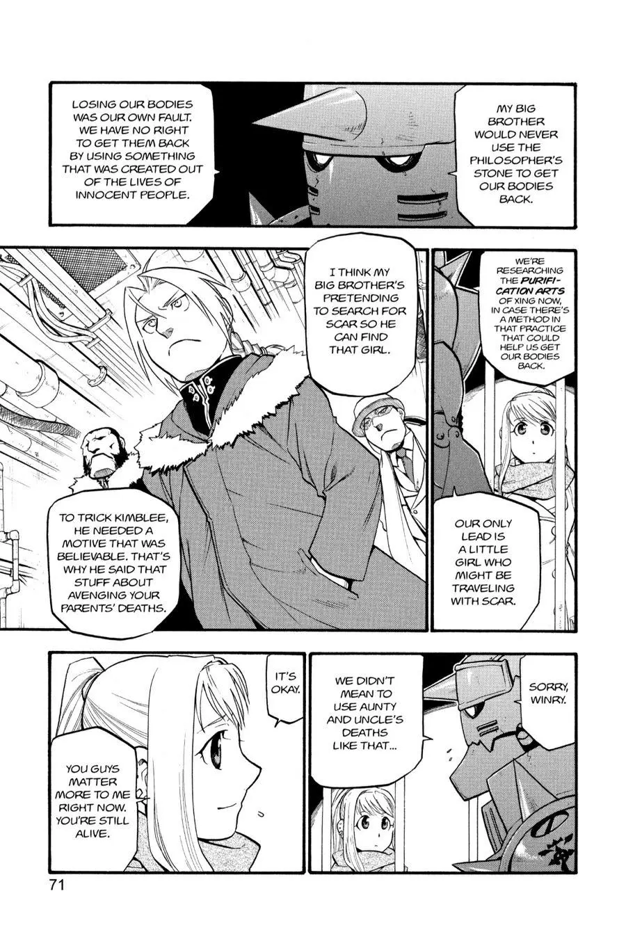 Fullmetal Alchemist Chapter 71