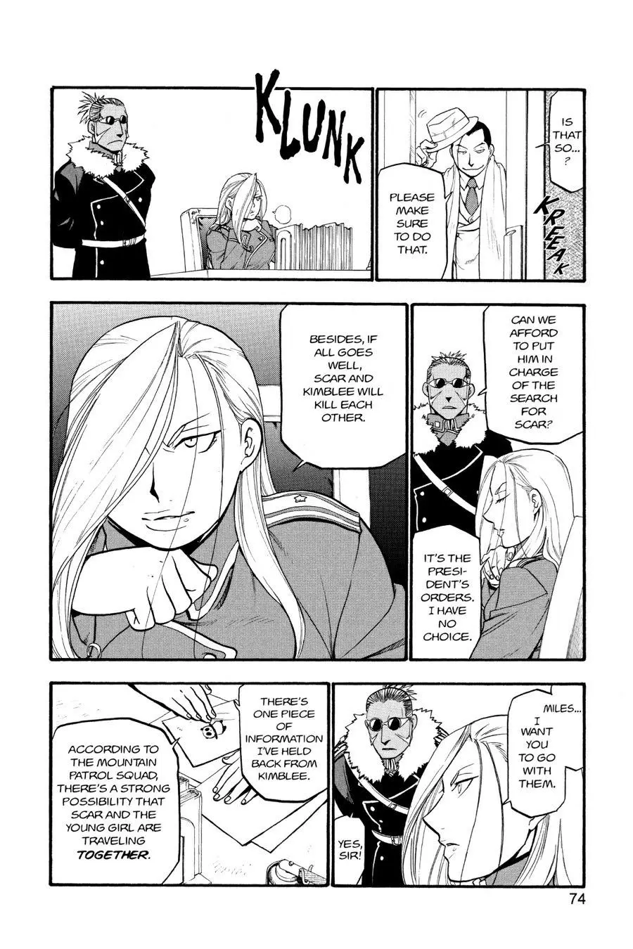 Fullmetal Alchemist Chapter 71