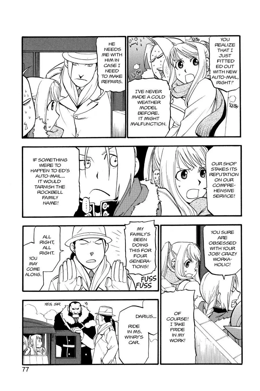 Fullmetal Alchemist Chapter 71