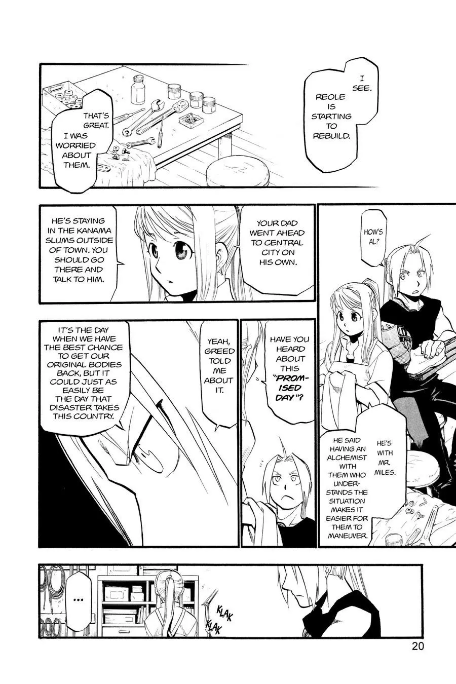 Fullmetal Alchemist Chapter 84
