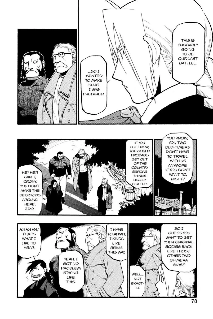 Fullmetal Alchemist Chapter 85