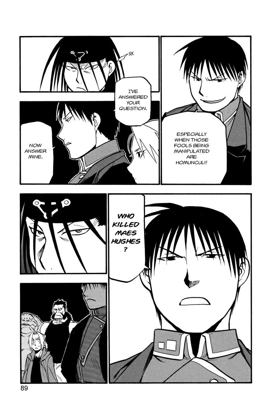 Fullmetal Alchemist Chapter 93