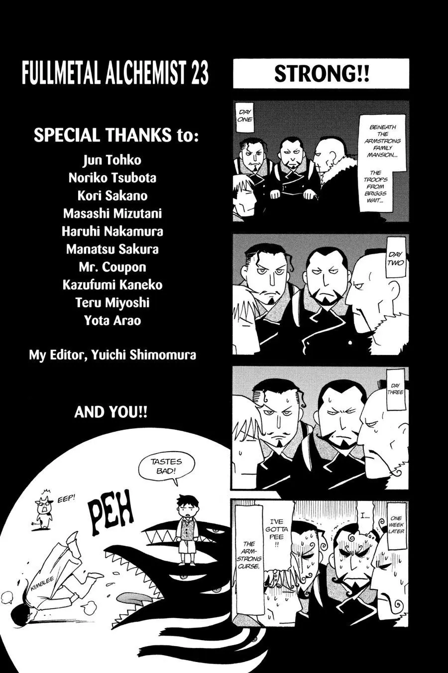 Fullmetal Alchemist Chapter 95