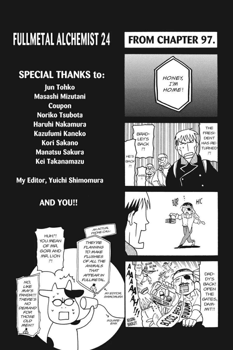 Fullmetal Alchemist Chapter 99