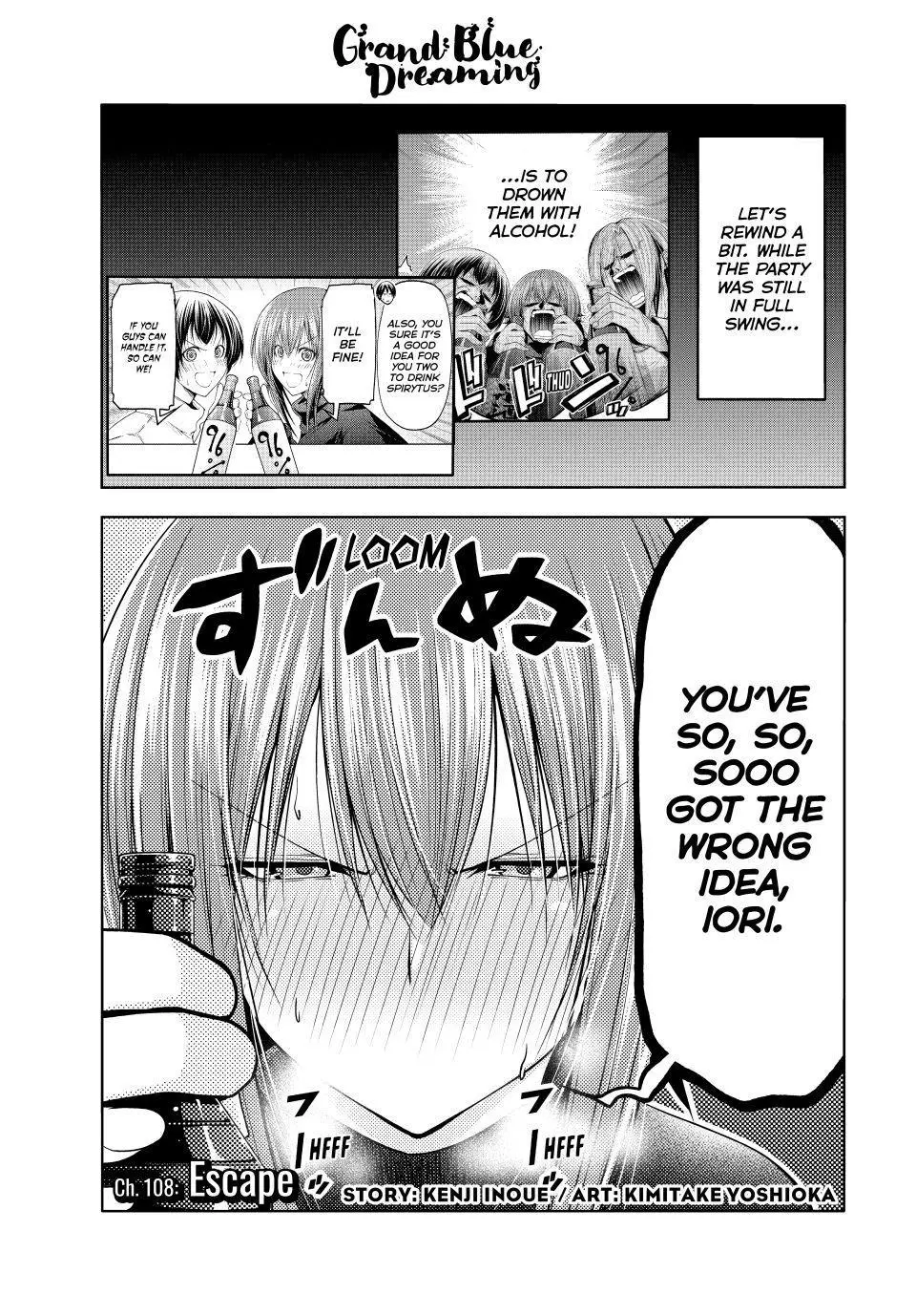 Grand Blue - Chapter 108 - Image 1