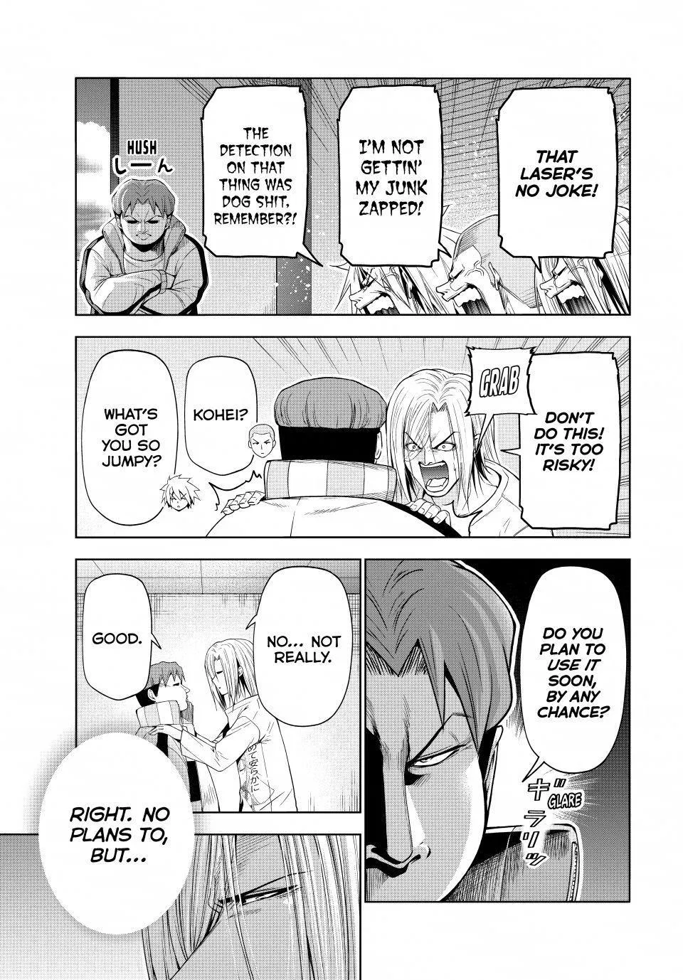 Read Grand Blue - Chapter 112 - w10.grandbluedreamingmanga.com | Image 11