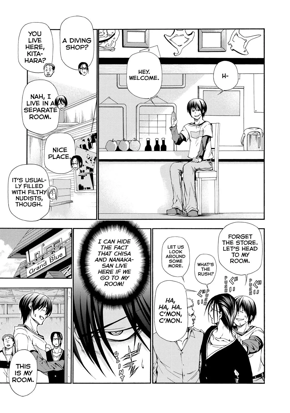 Grand Blue Dreaming Chapter 12.5