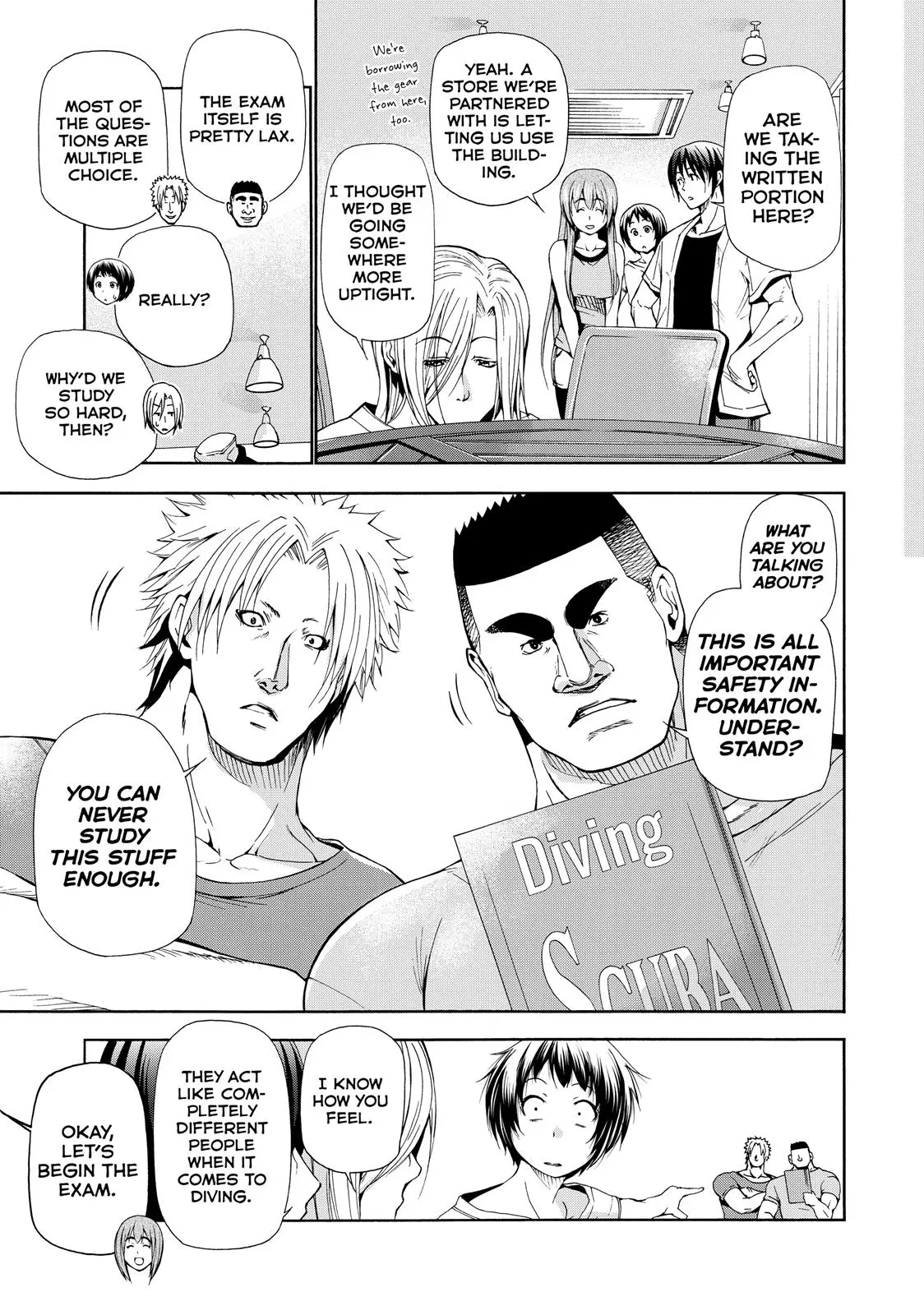 Grand Blue Dreaming Chapter 17