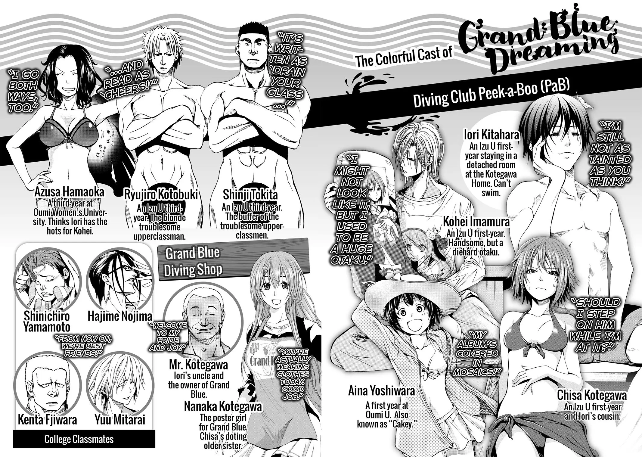Read Grand Blue - Chapter 18 - w4.grandbluedreamingmanga.com | Image 5