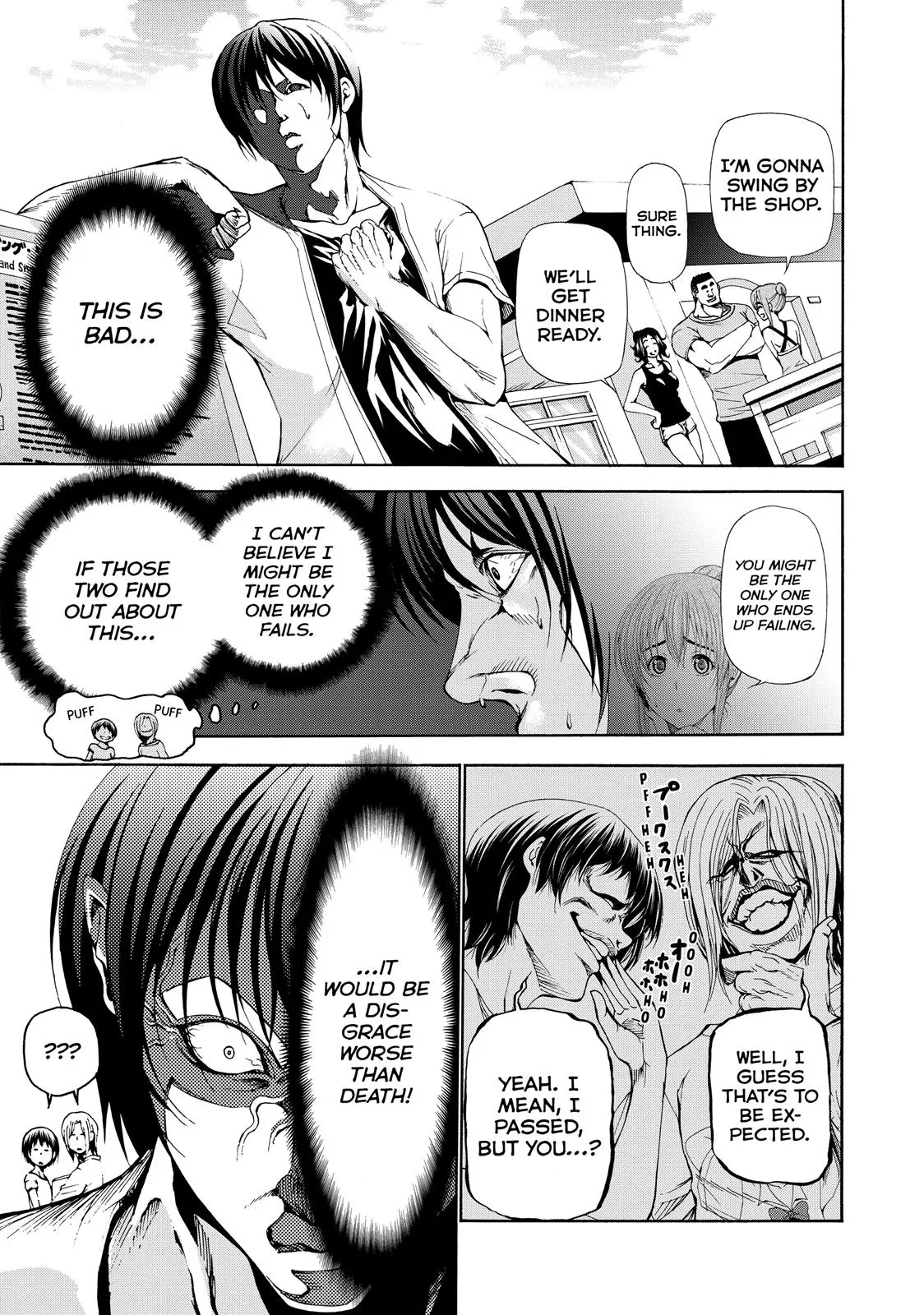 Read Grand Blue - Chapter 18 - w4.grandbluedreamingmanga.com | Image 7