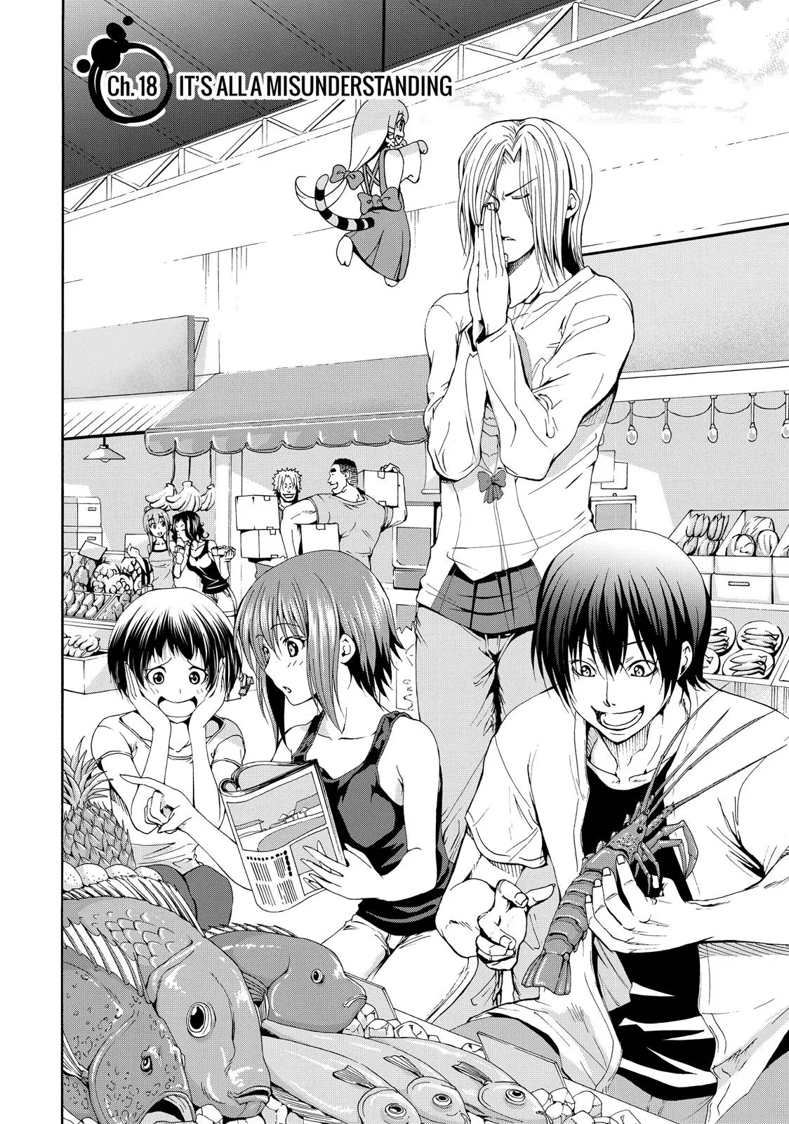 Read Grand Blue - Chapter 18 - w4.grandbluedreamingmanga.com | Image 8