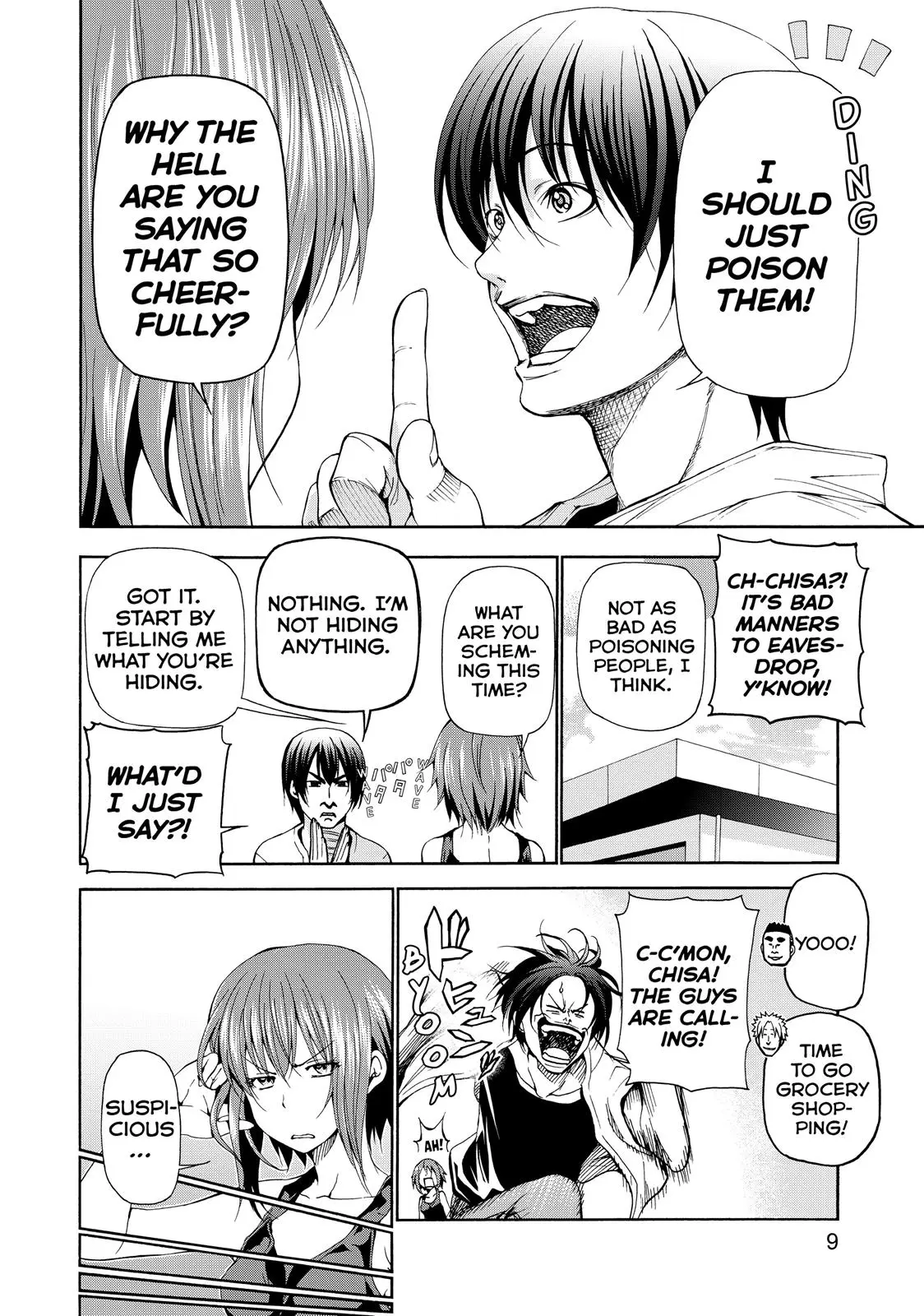Read Grand Blue - Chapter 18 - w4.grandbluedreamingmanga.com | Image 10