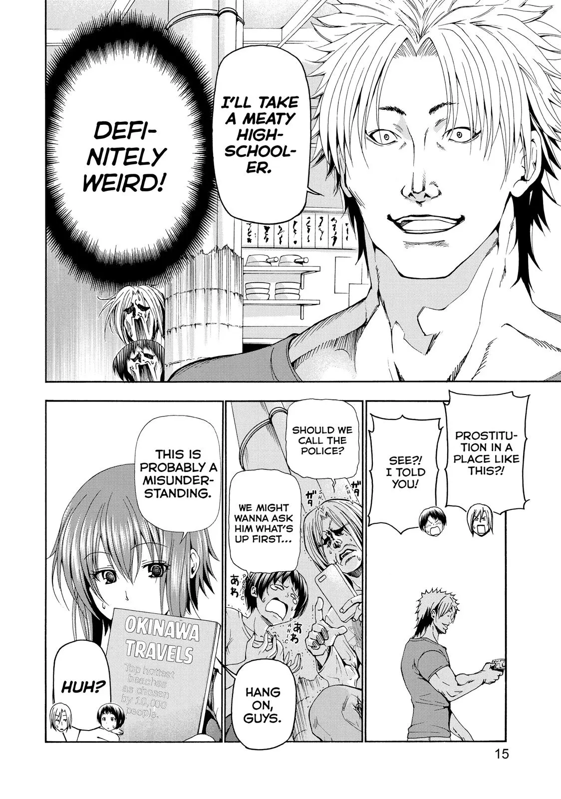 Read Grand Blue - Chapter 18 - w4.grandbluedreamingmanga.com | Image 16