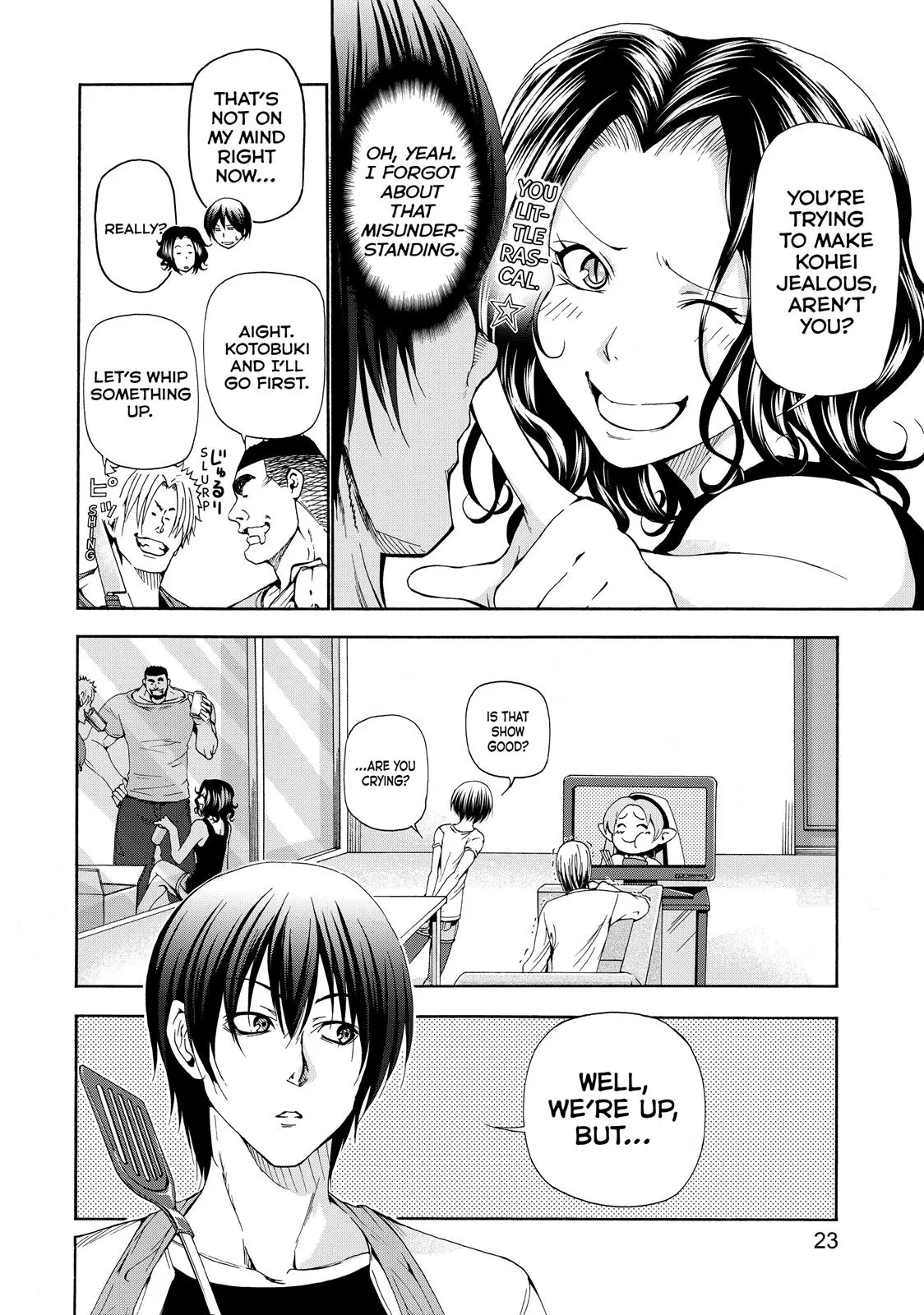 Read Grand Blue - Chapter 18 - w4.grandbluedreamingmanga.com | Image 24