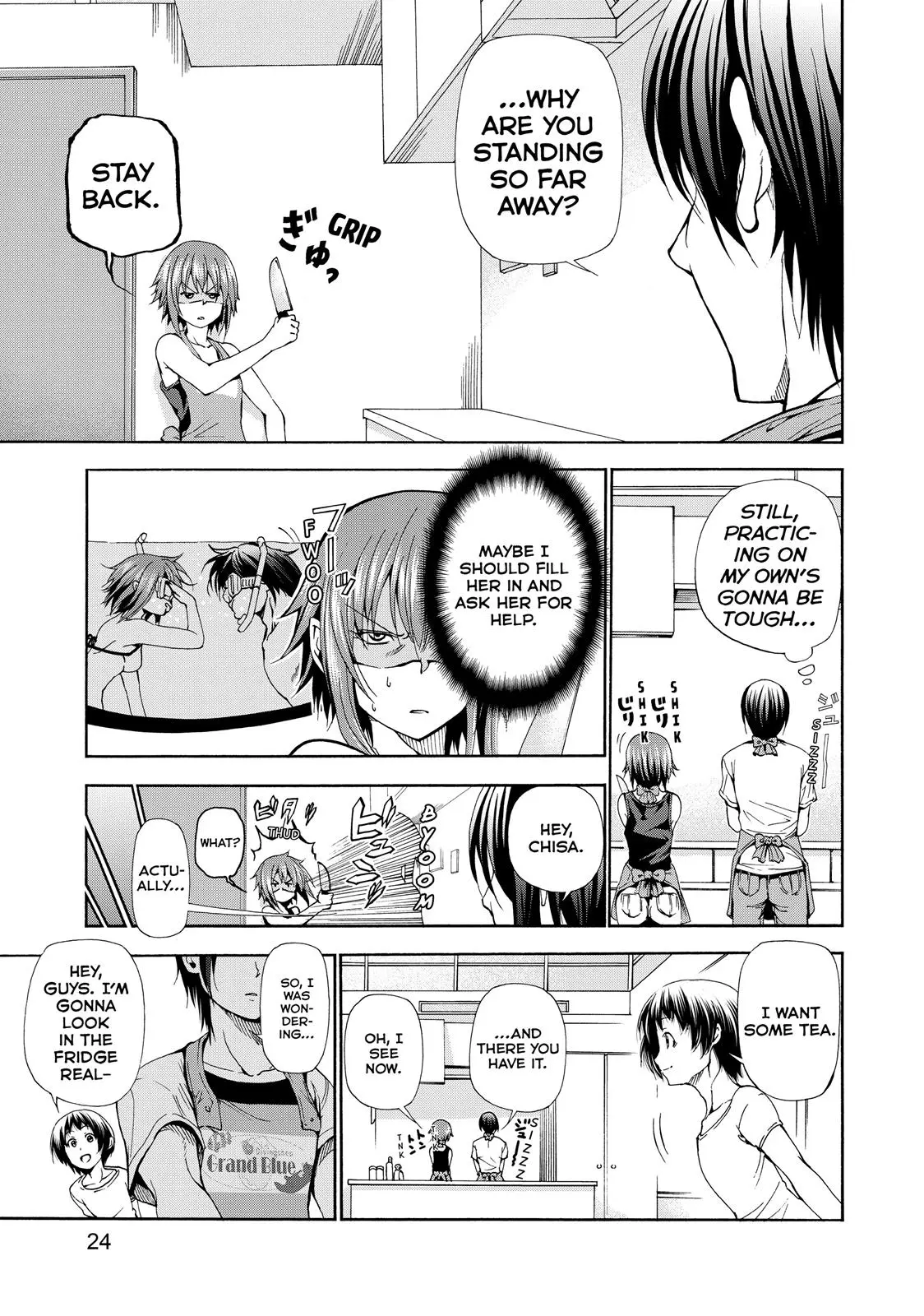 Read Grand Blue - Chapter 18 - w4.grandbluedreamingmanga.com | Image 25