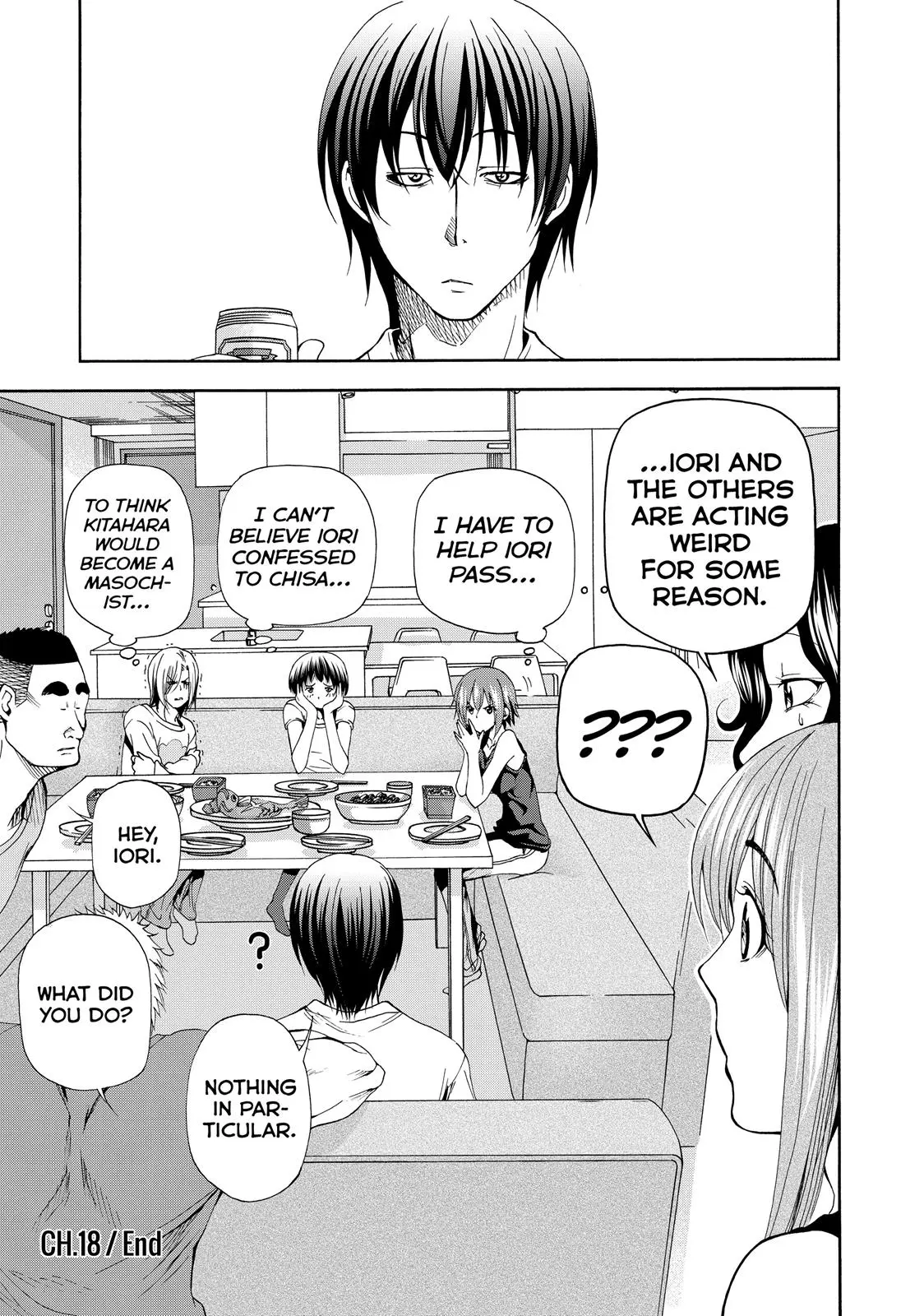 Read Grand Blue - Chapter 18 - w4.grandbluedreamingmanga.com | Image 34