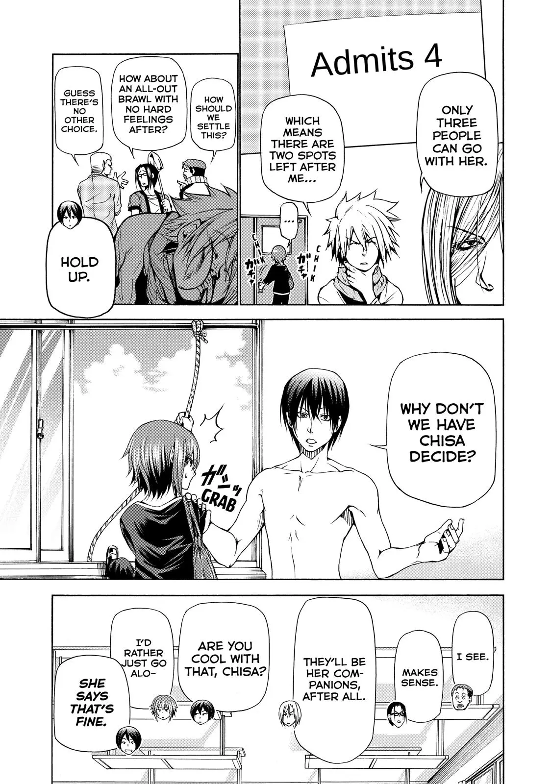 Read Grand Blue - Chapter 23 - w4.grandbluedreamingmanga.com | Image 5