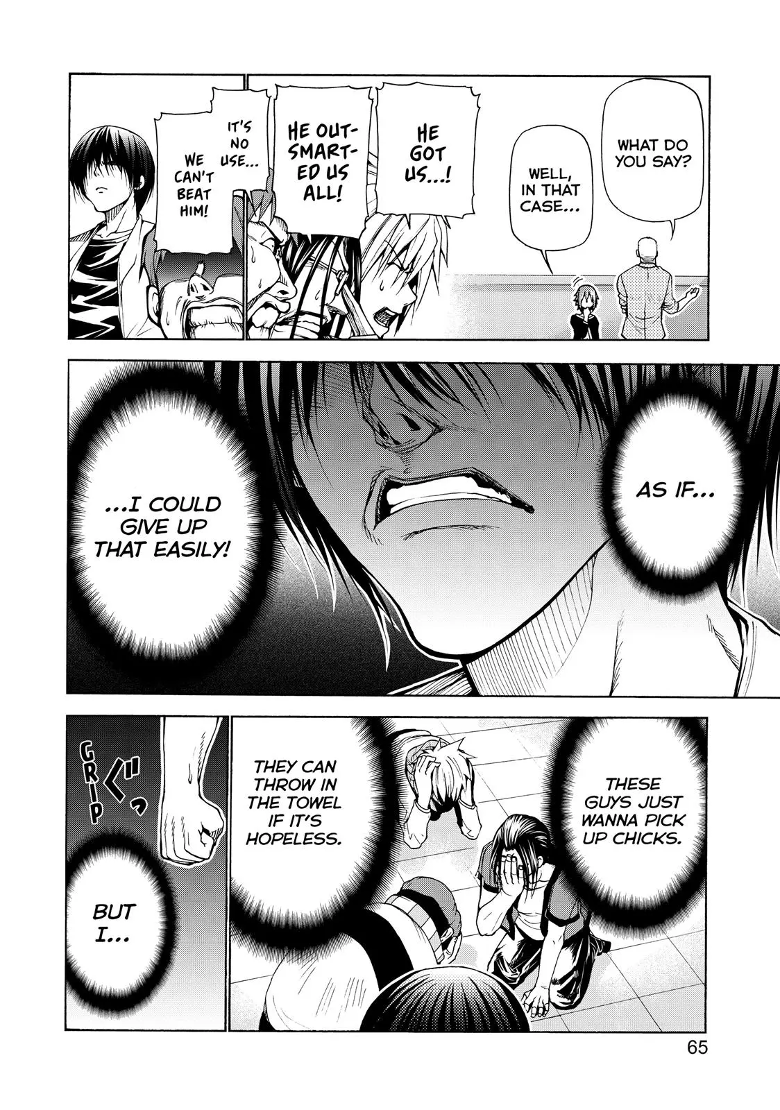 Read Grand Blue - Chapter 23 - w4.grandbluedreamingmanga.com | Image 22
