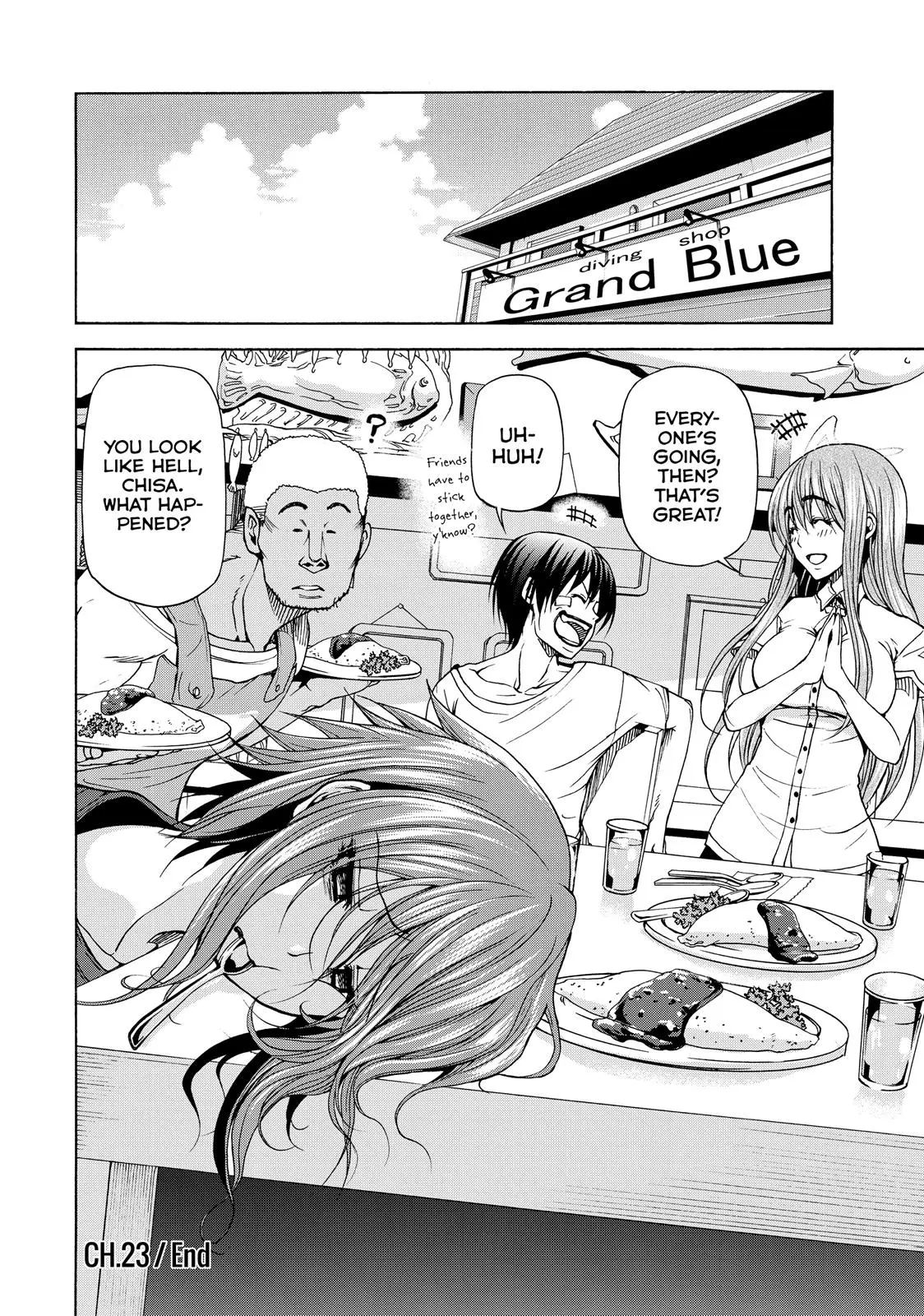 Read Grand Blue - Chapter 23 - w4.grandbluedreamingmanga.com | Image 32