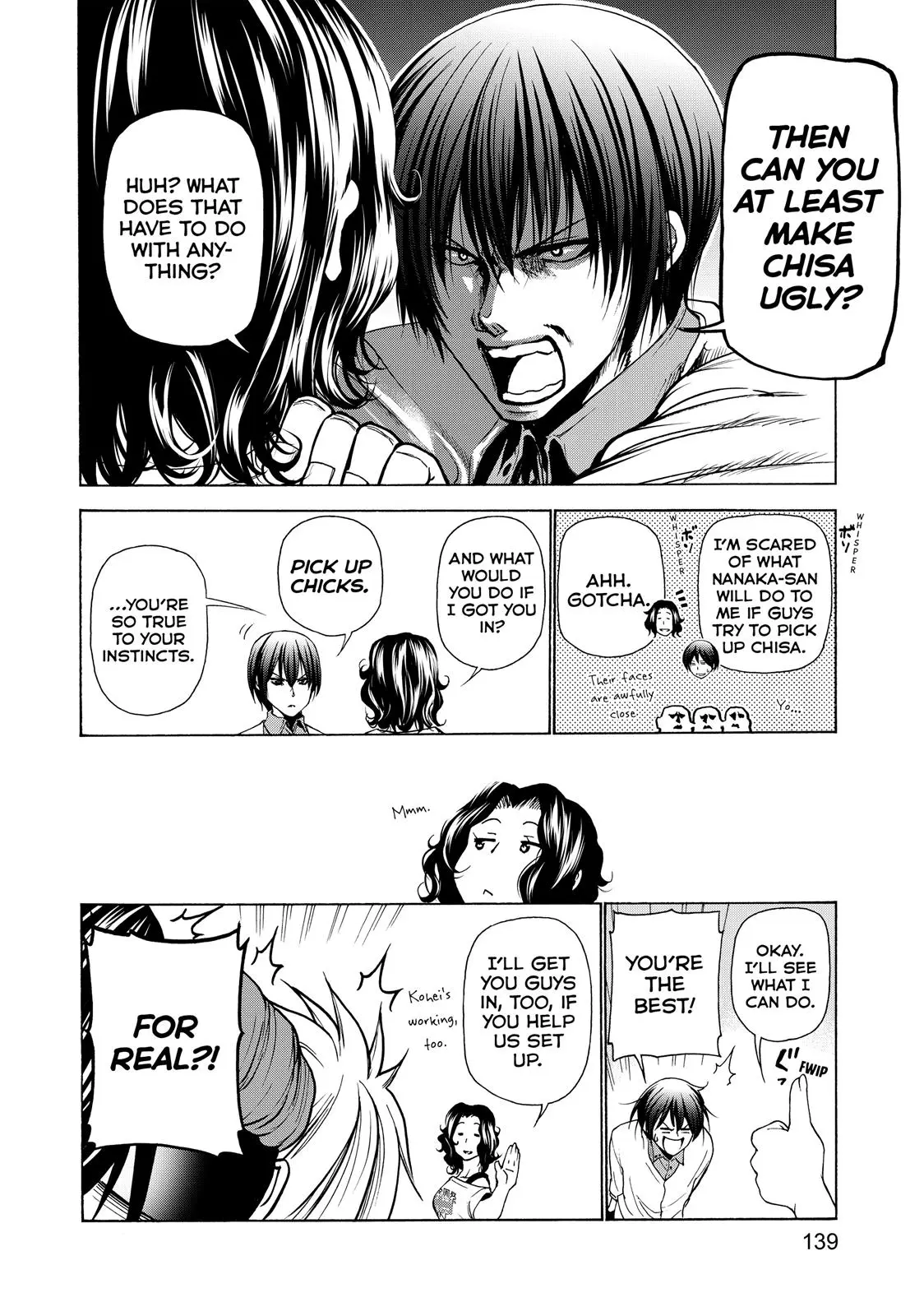 Read Grand Blue - Chapter 25 - w4.grandbluedreamingmanga.com | Image 13