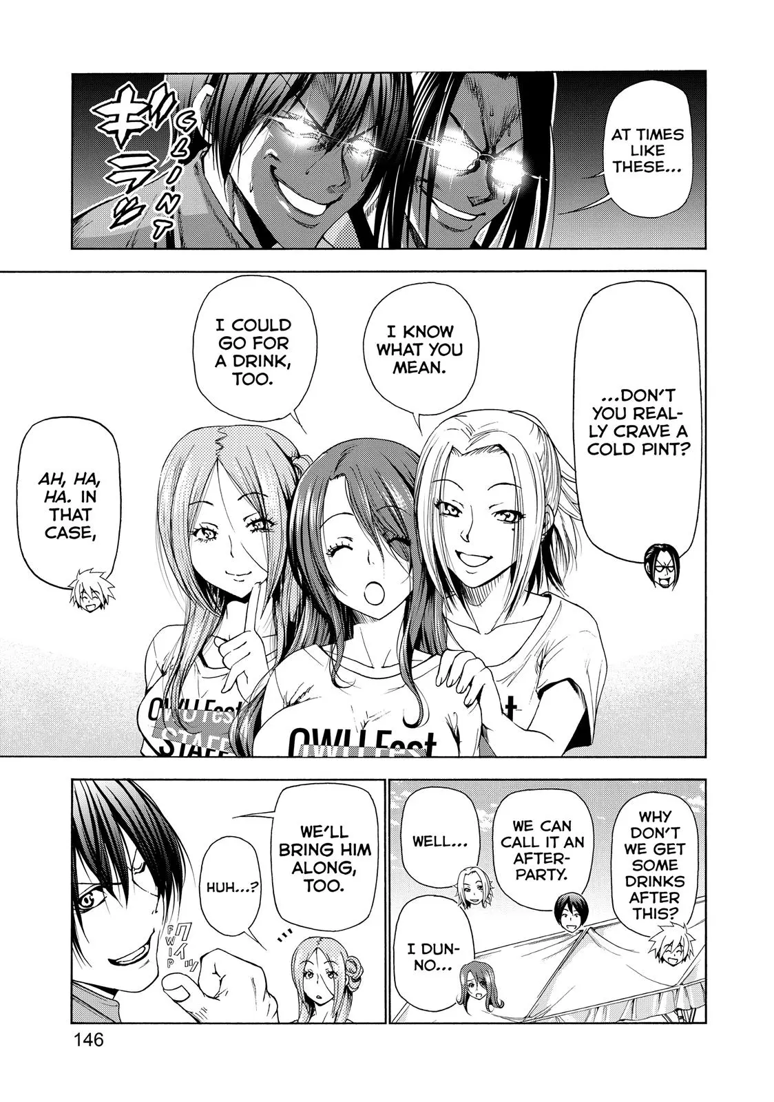 Read Grand Blue - Chapter 25 - w4.grandbluedreamingmanga.com | Image 20
