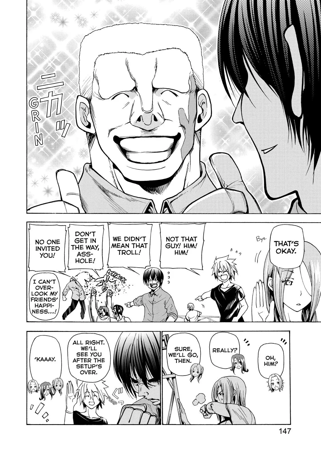 Read Grand Blue - Chapter 25 - w4.grandbluedreamingmanga.com | Image 21