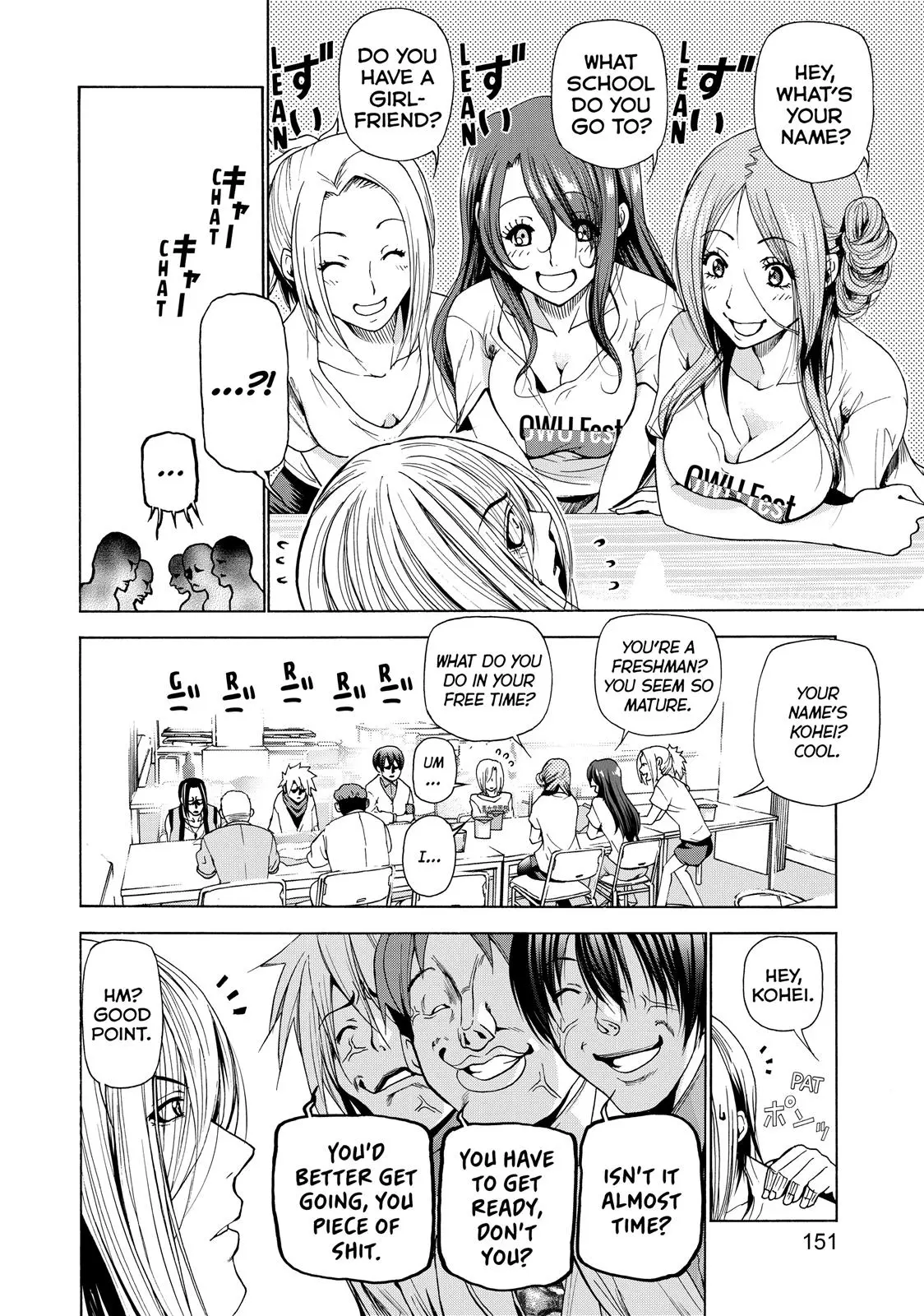 Read Grand Blue - Chapter 25 - w4.grandbluedreamingmanga.com | Image 25