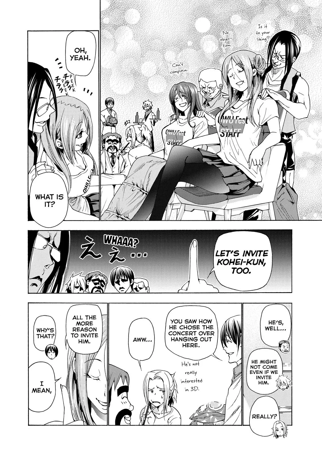 Read Grand Blue - Chapter 25 - w4.grandbluedreamingmanga.com | Image 33
