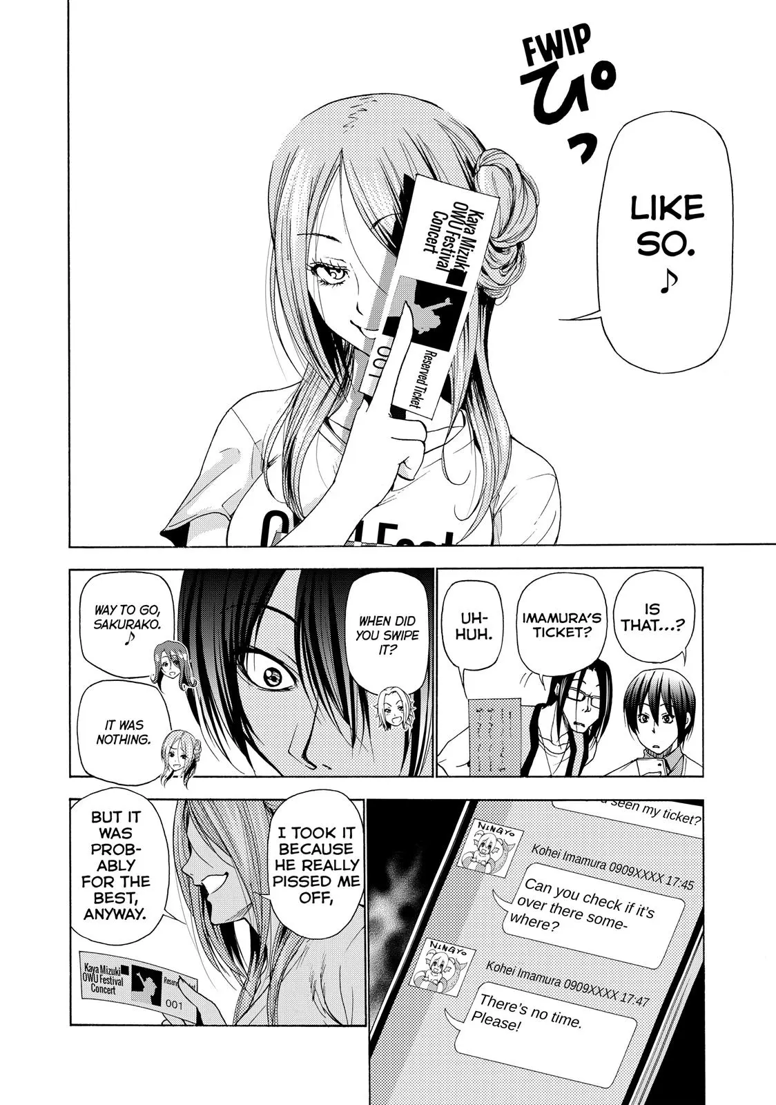 Read Grand Blue - Chapter 25 - w4.grandbluedreamingmanga.com | Image 35