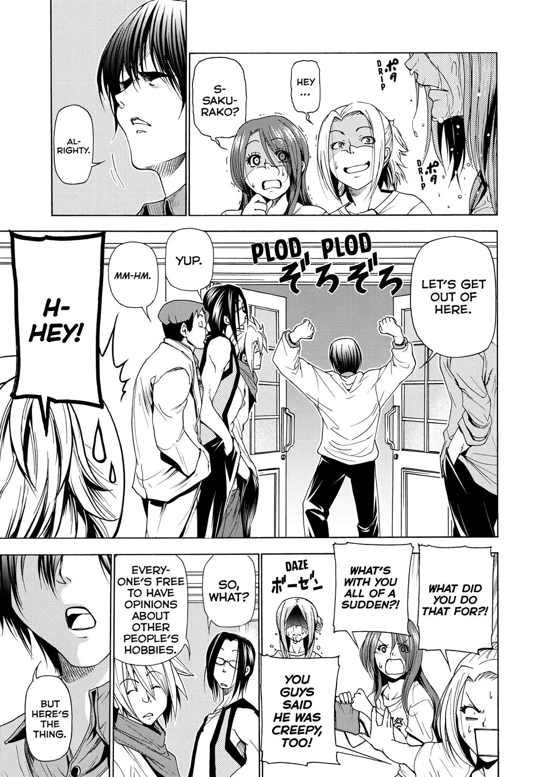 Read Grand Blue - Chapter 25 - w4.grandbluedreamingmanga.com | Image 38