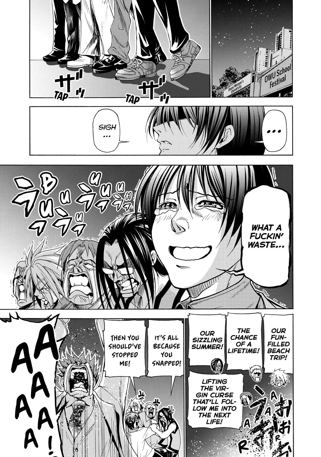 Read Grand Blue - Chapter 25 - w4.grandbluedreamingmanga.com | Image 40