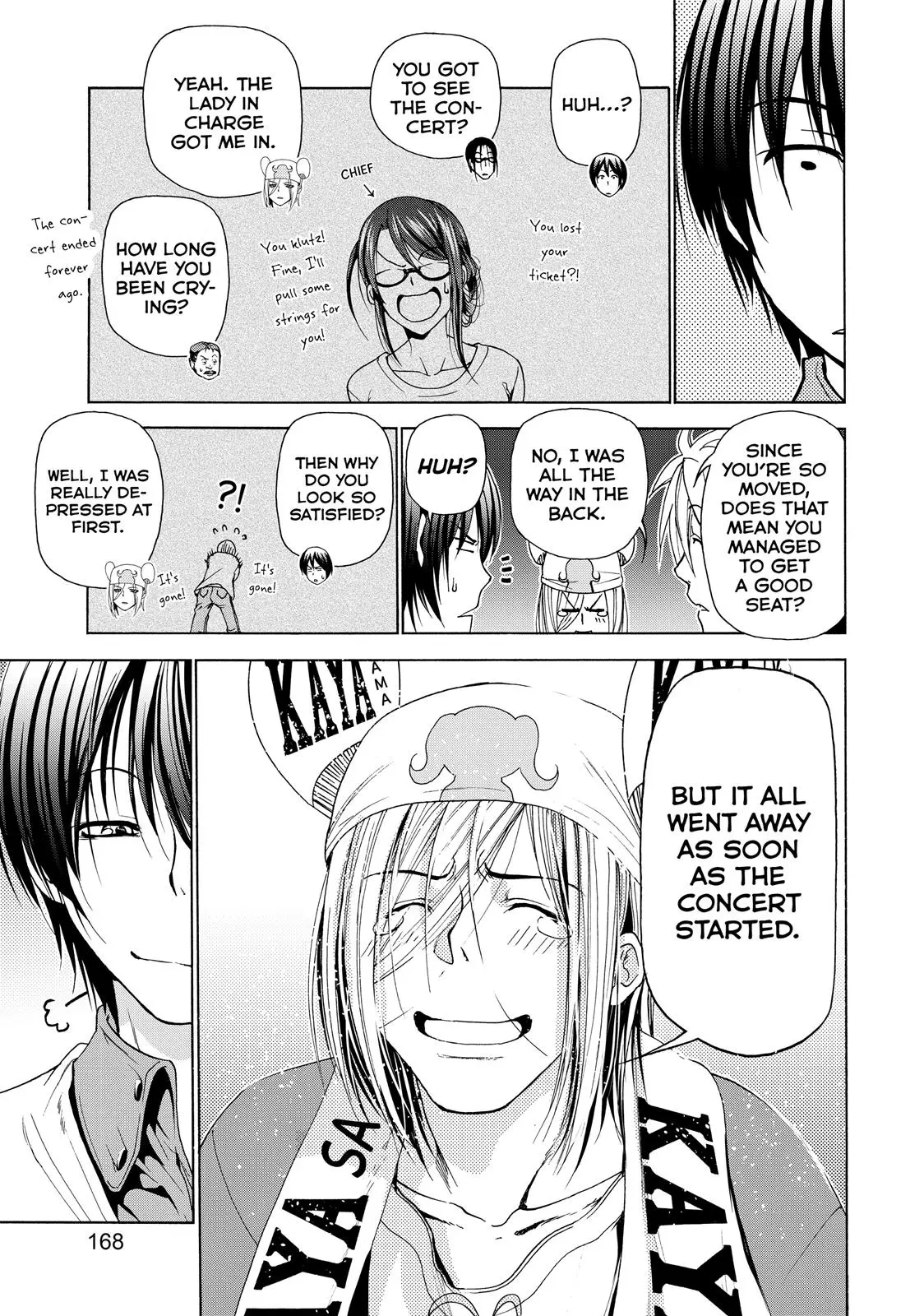 Read Grand Blue - Chapter 25 - w4.grandbluedreamingmanga.com | Image 42