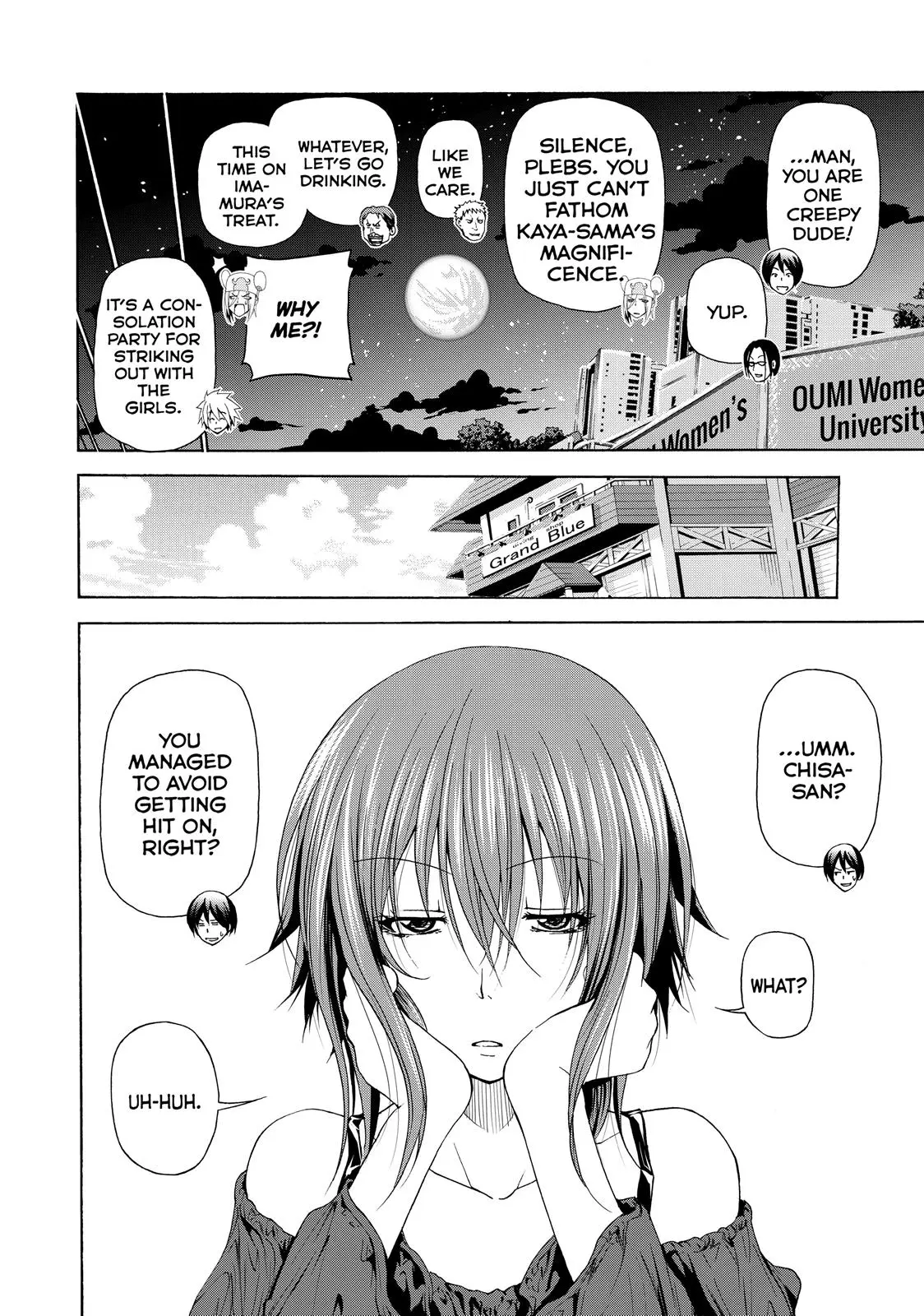 Read Grand Blue - Chapter 25 - w4.grandbluedreamingmanga.com | Image 43