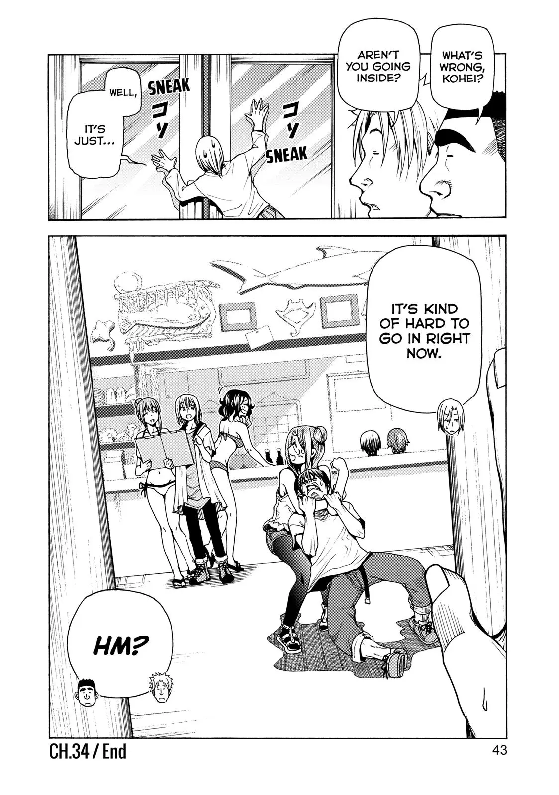 Grand Blue Dreaming Chapter 34