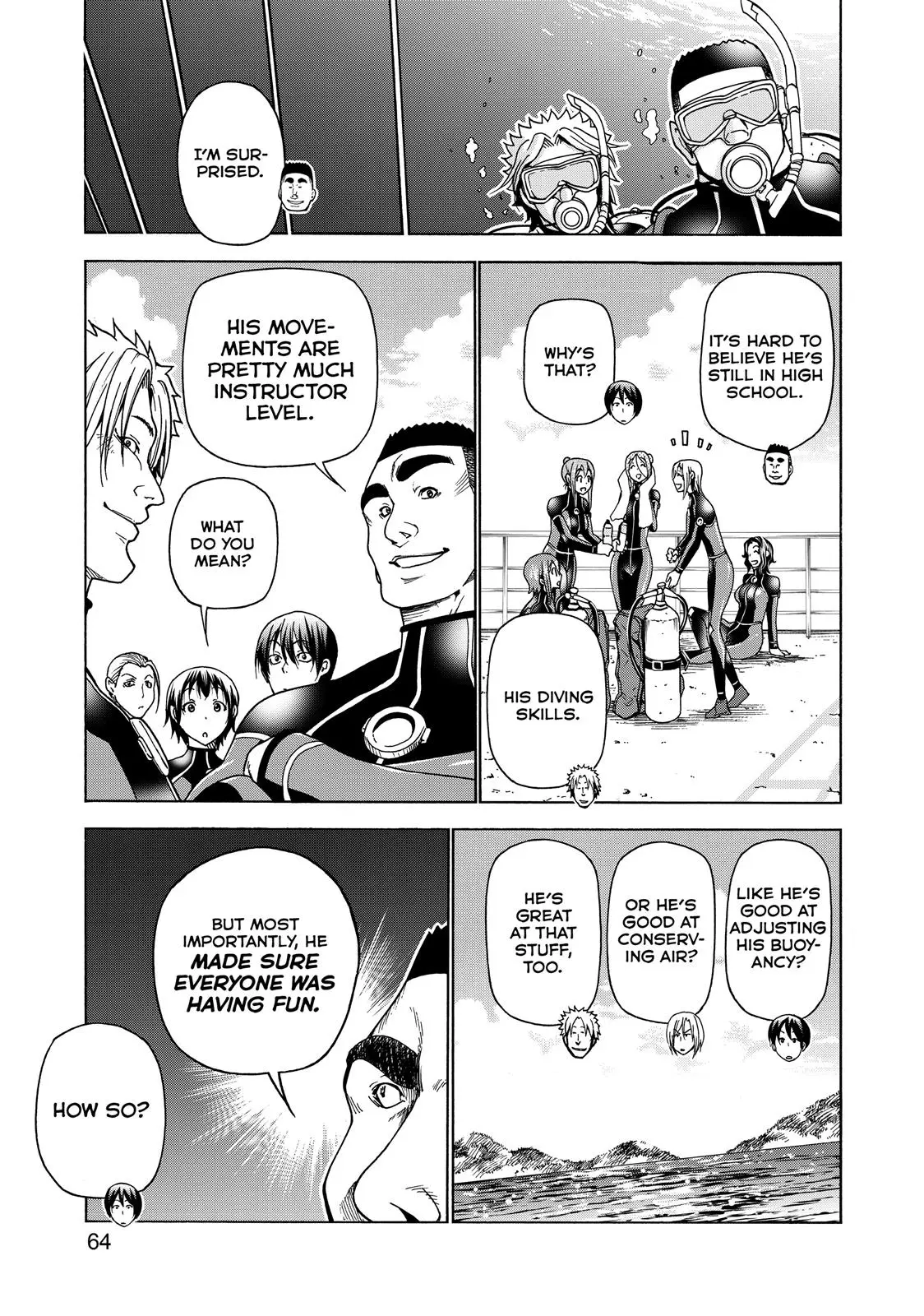 Grand Blue Dreaming Chapter 35