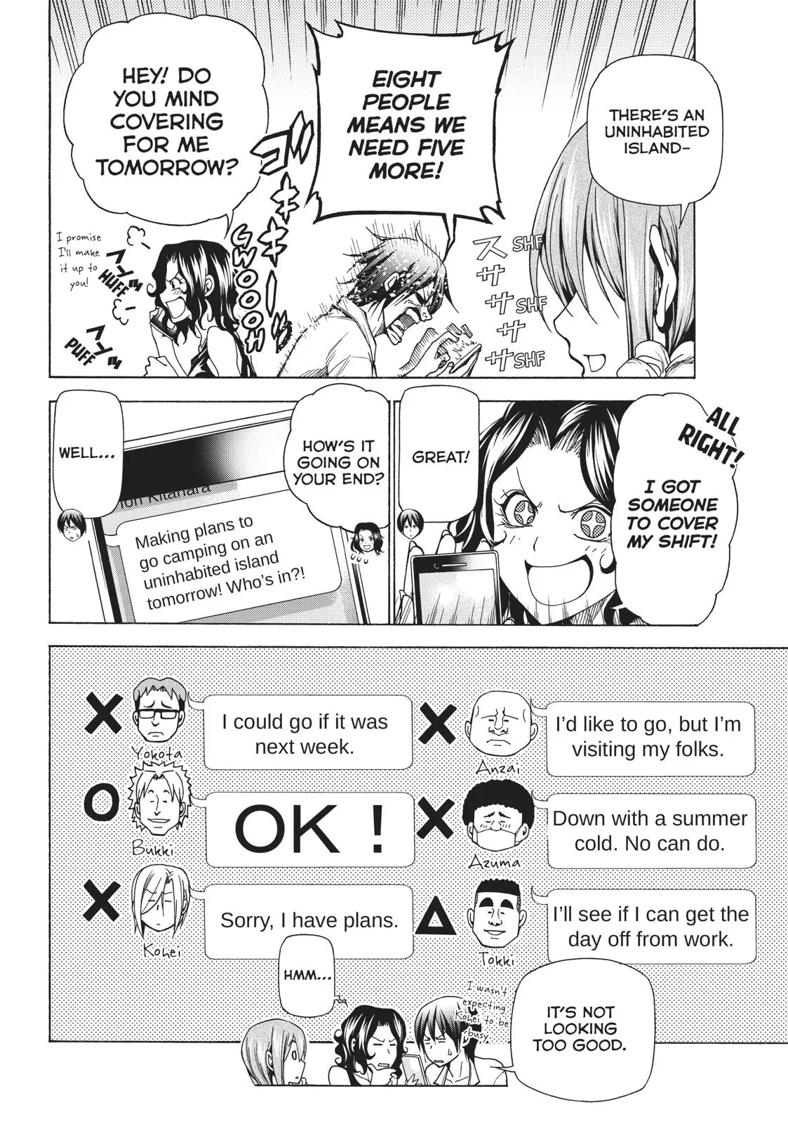 Grand Blue Dreaming Chapter 41