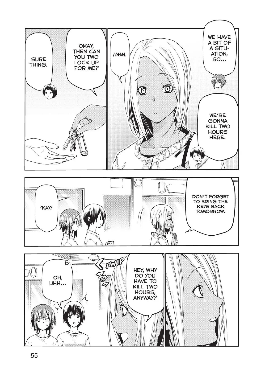 Grand Blue Dreaming Chapter 55