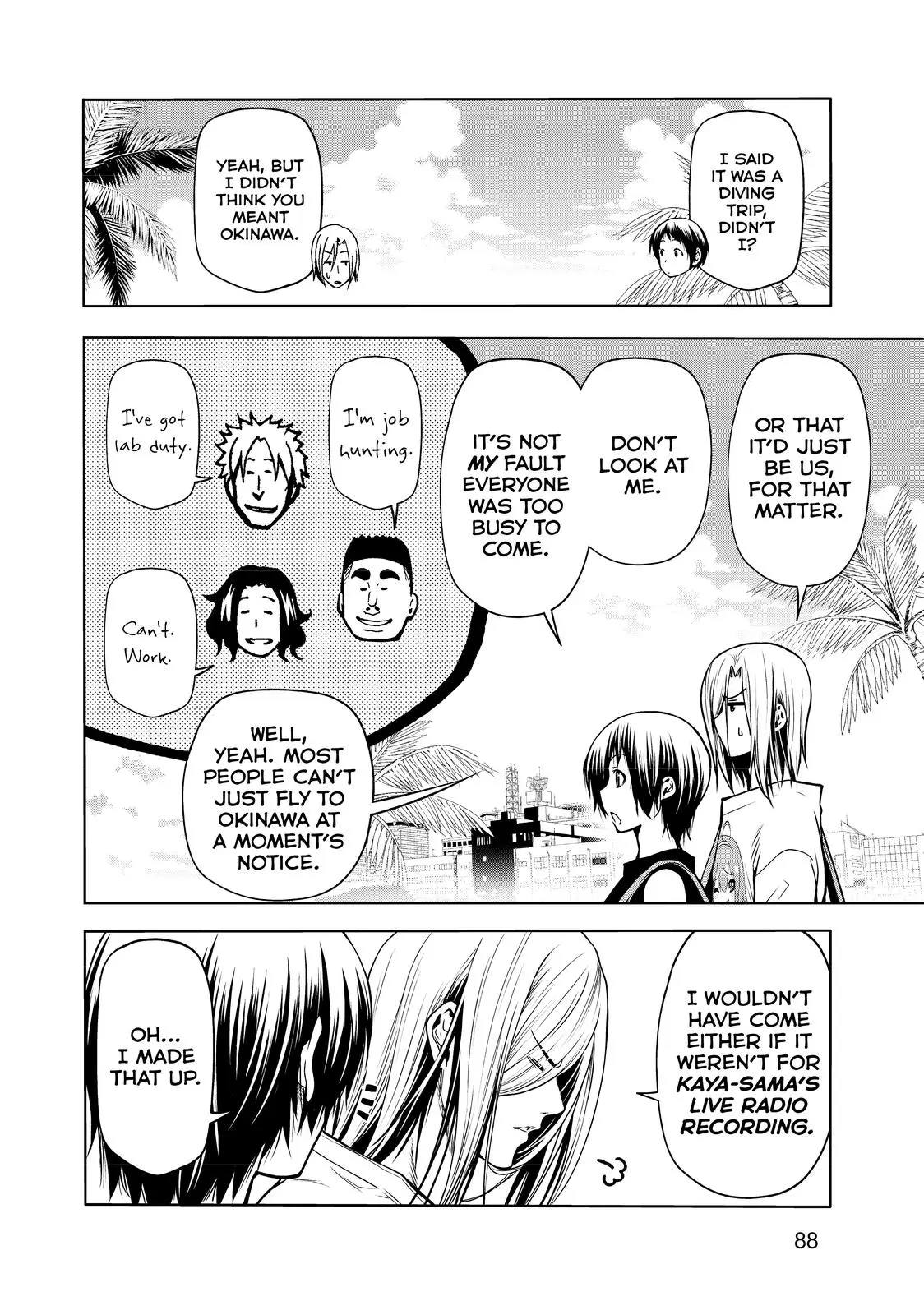 Grand Blue Dreaming Chapter 64