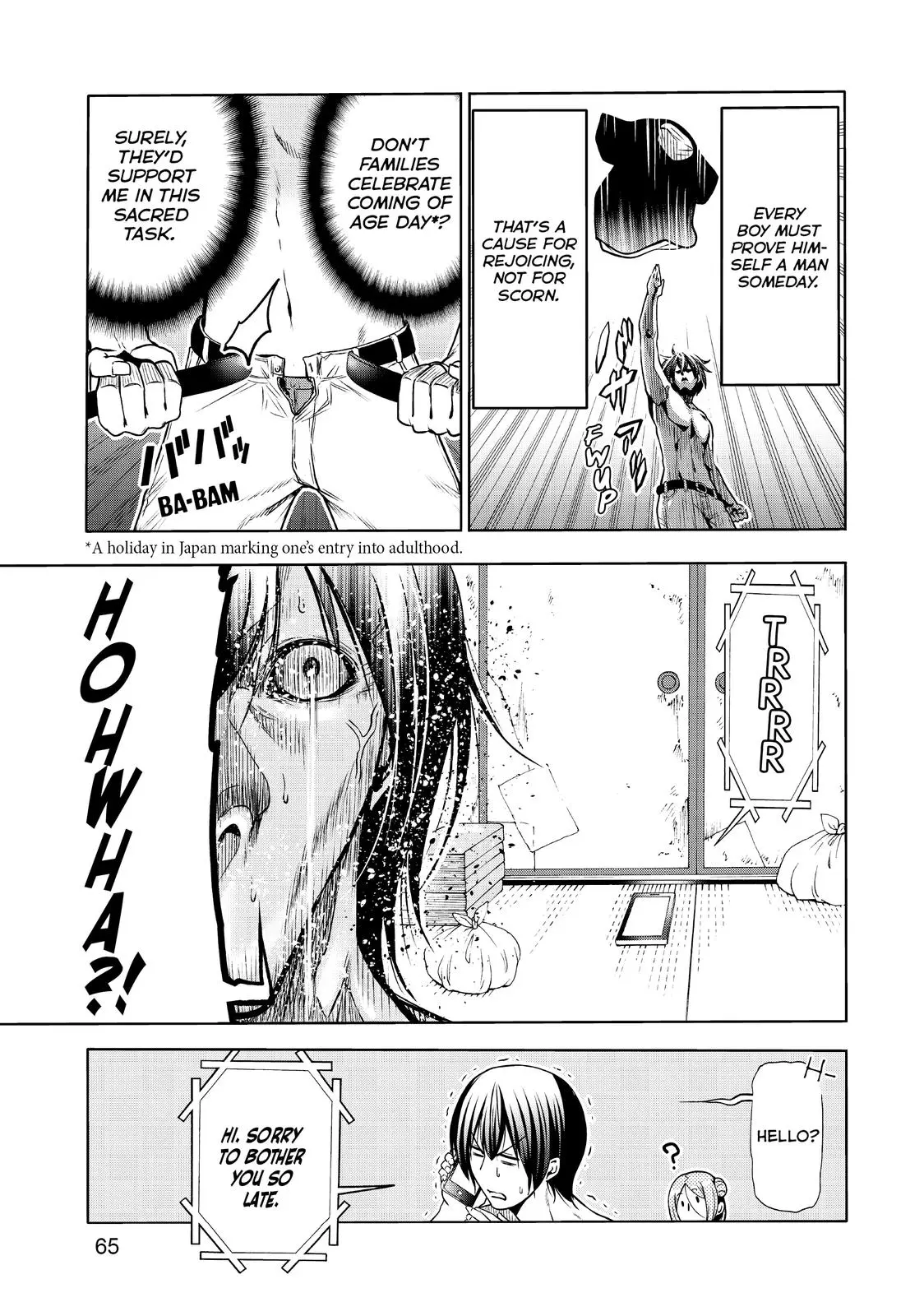 Grand Blue Dreaming Chapter 70