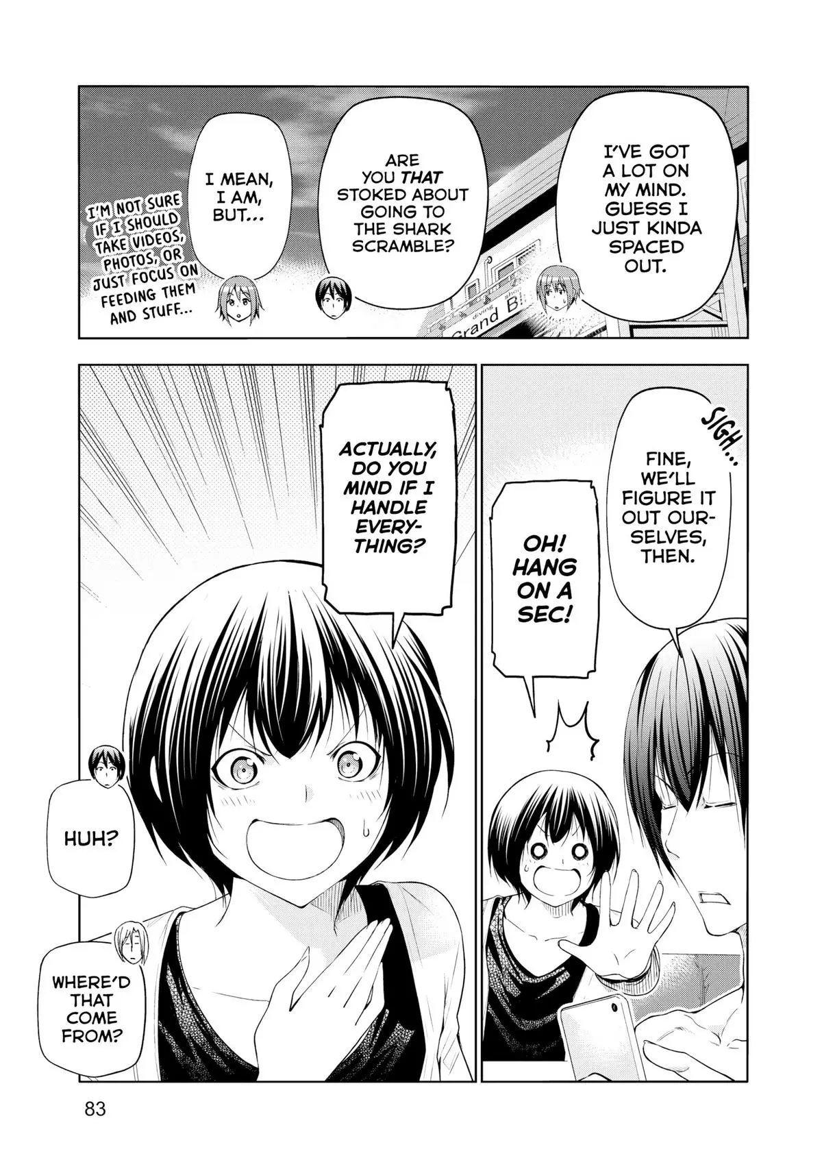 Grand Blue Dreaming Chapter 80