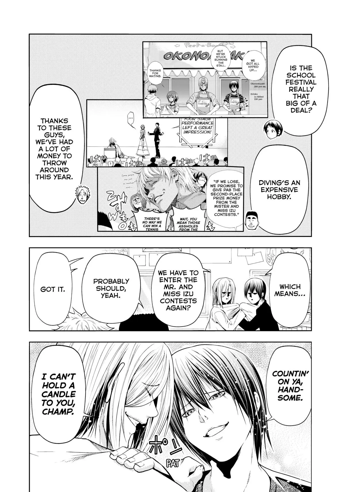 Read Grand Blue - Chapter 91 - w10.grandbluedreamingmanga.com | Image 6