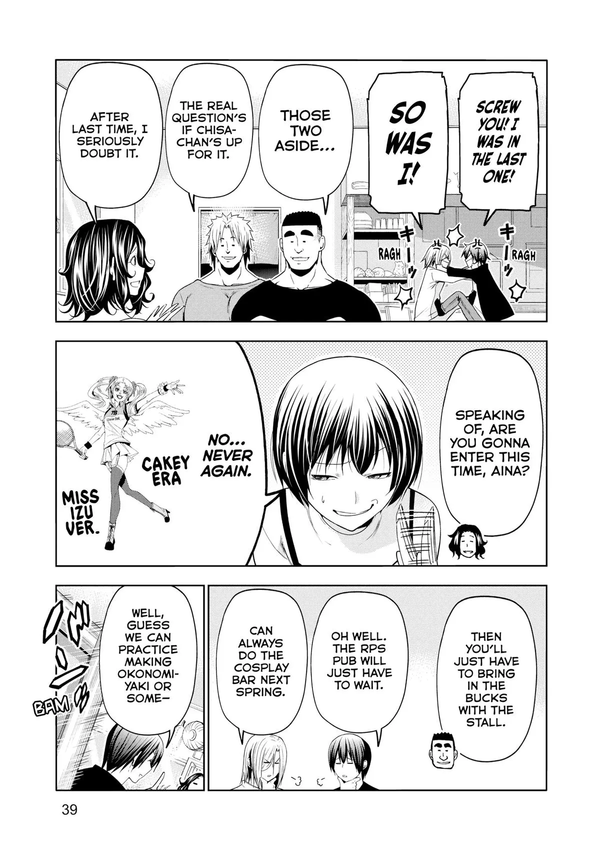 Read Grand Blue - Chapter 91 - w10.grandbluedreamingmanga.com | Image 7